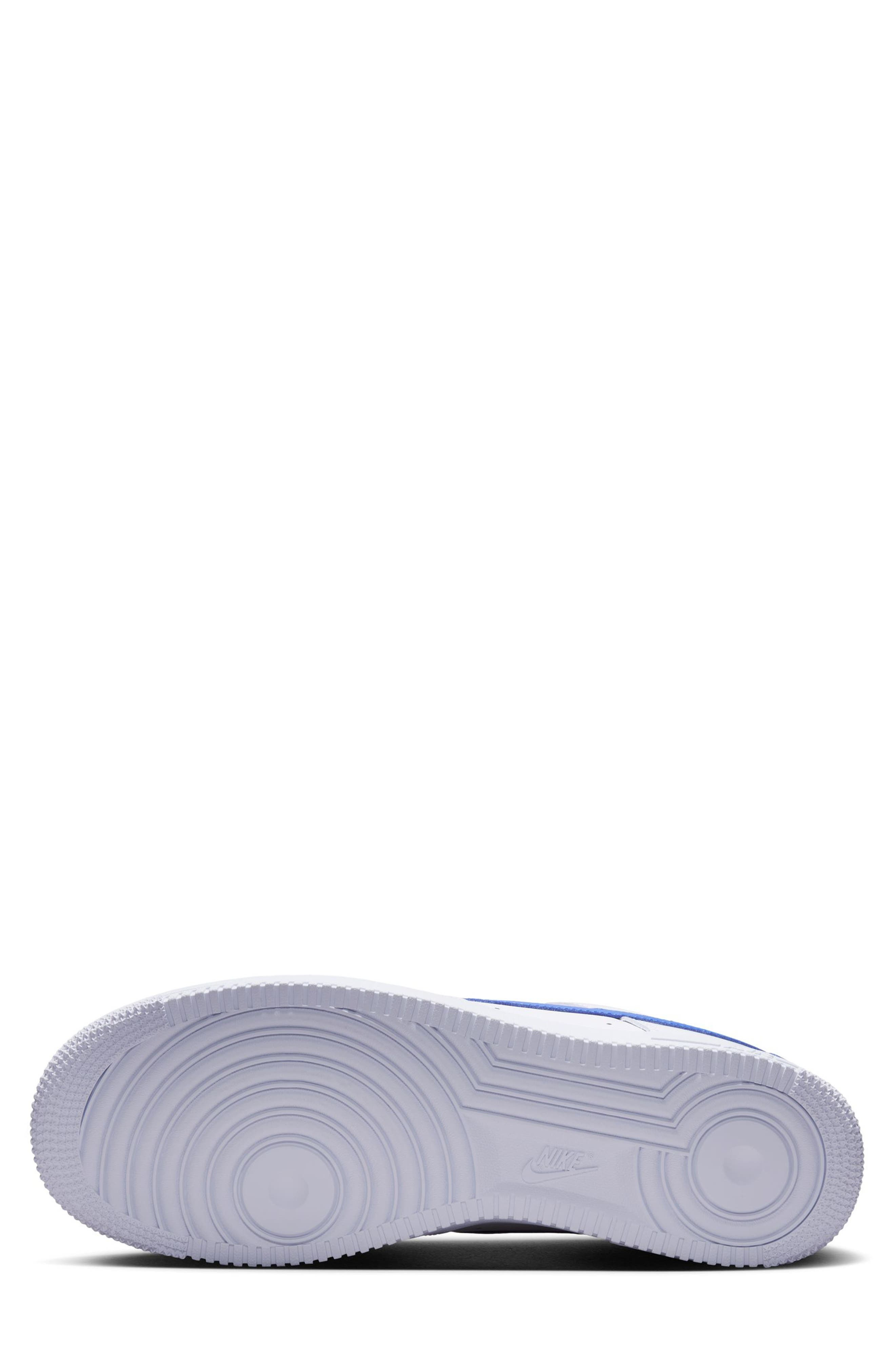 Nike Air Force 1 '07 Sneaker in White/Hyper Royal/White at Nordstrom - 4