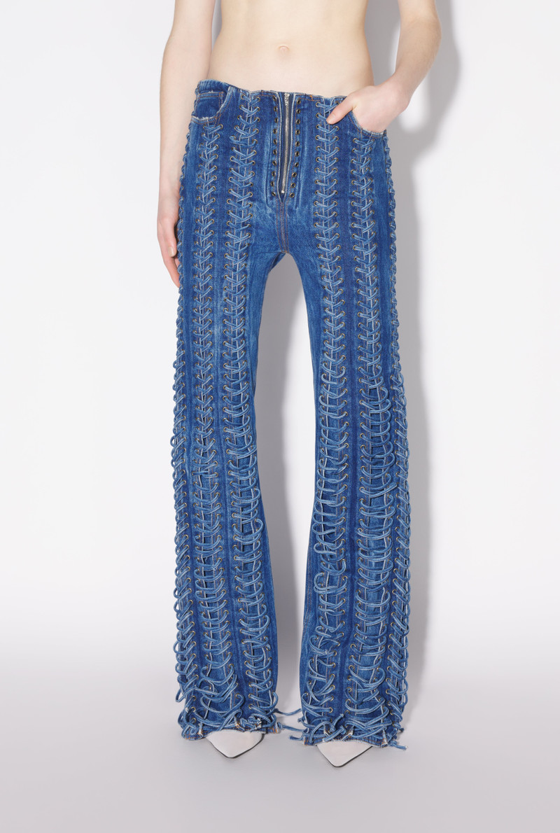 THE LACE-UP JEANS 1