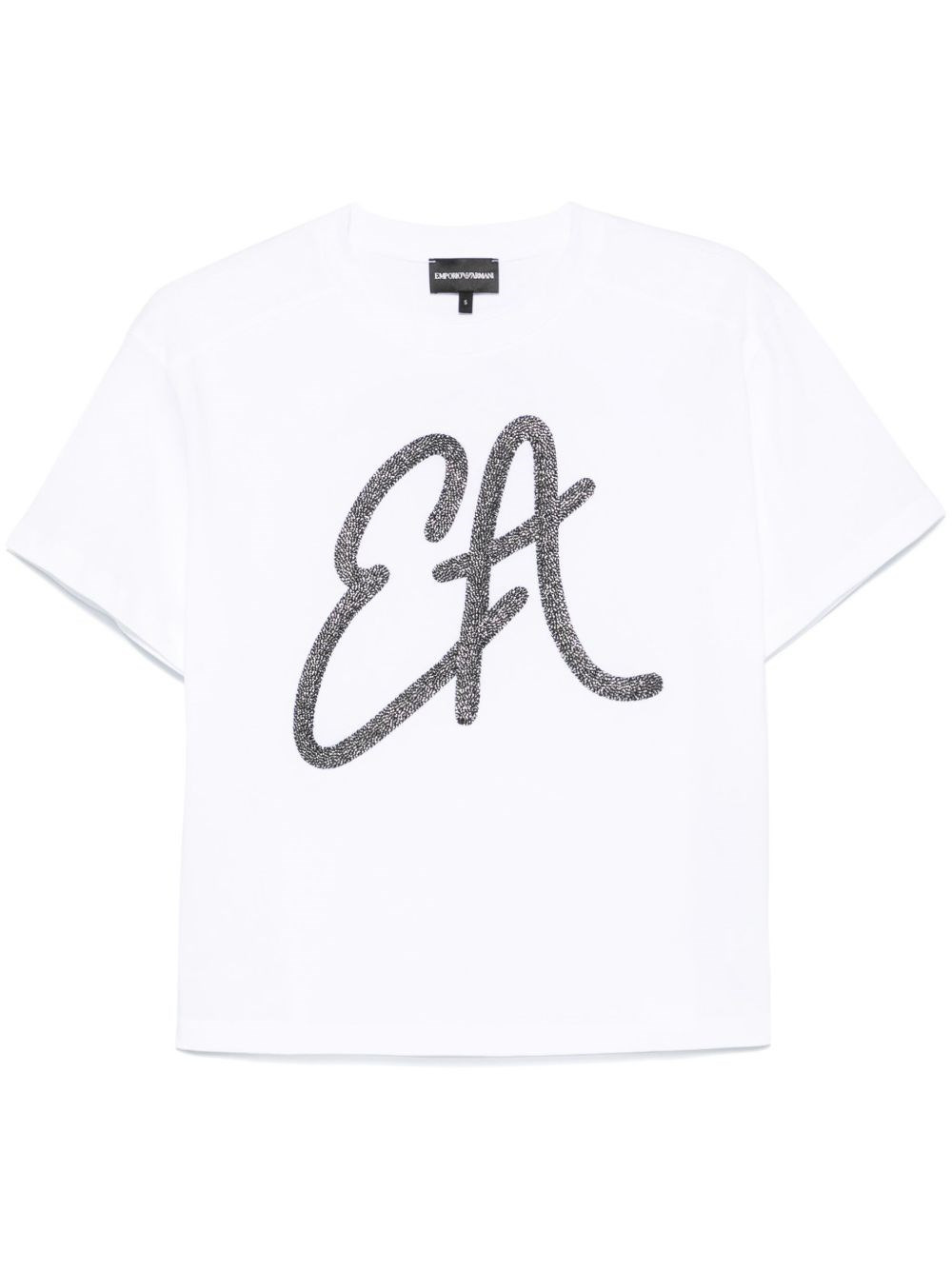 Logo cotton t-shirt - 1