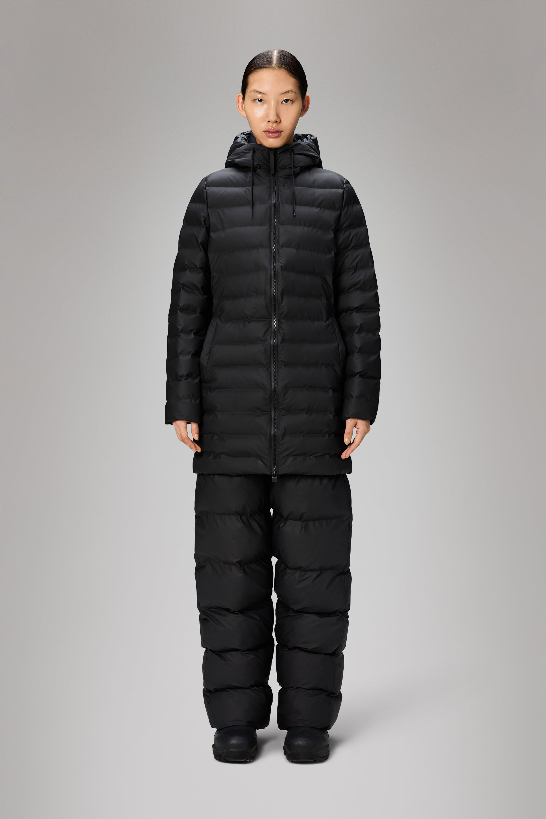 Lohja Long Puffer Curve Jacket - 2