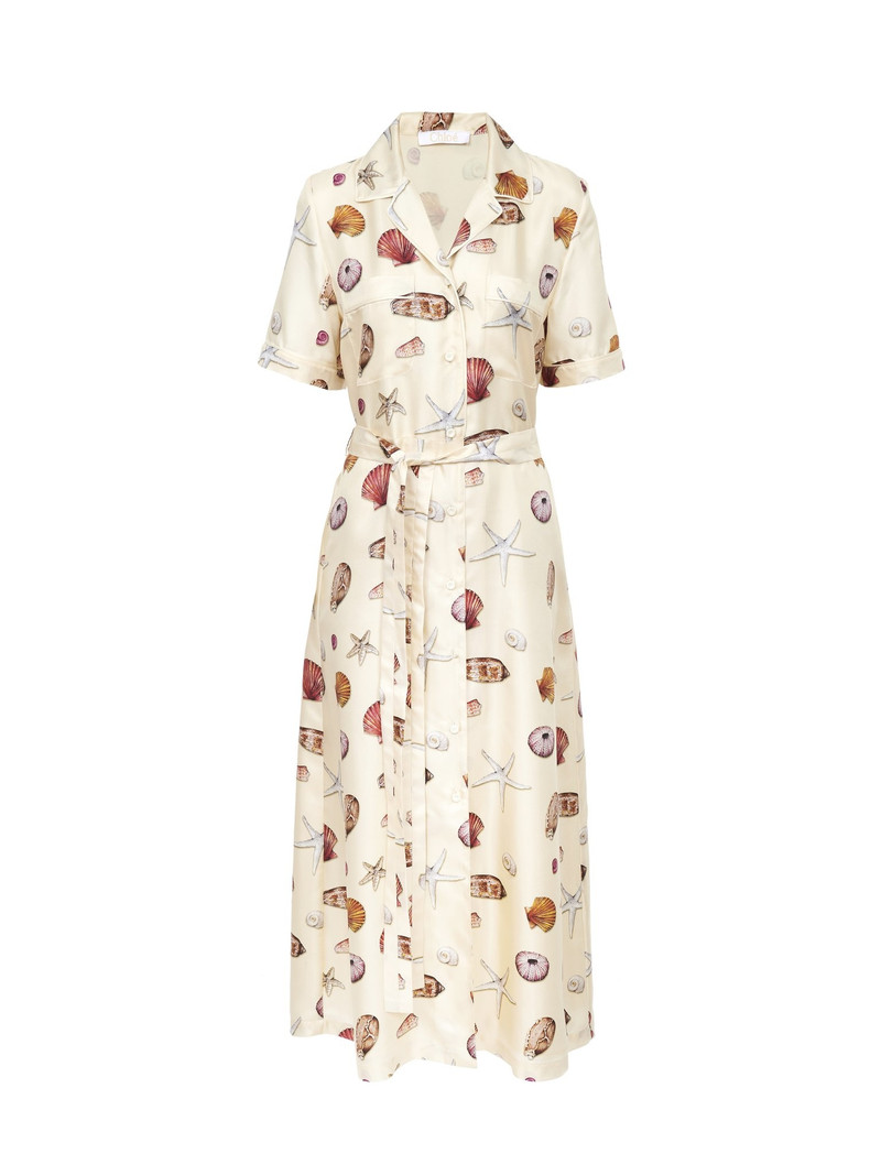 BELTED SHIRT DRESS 1