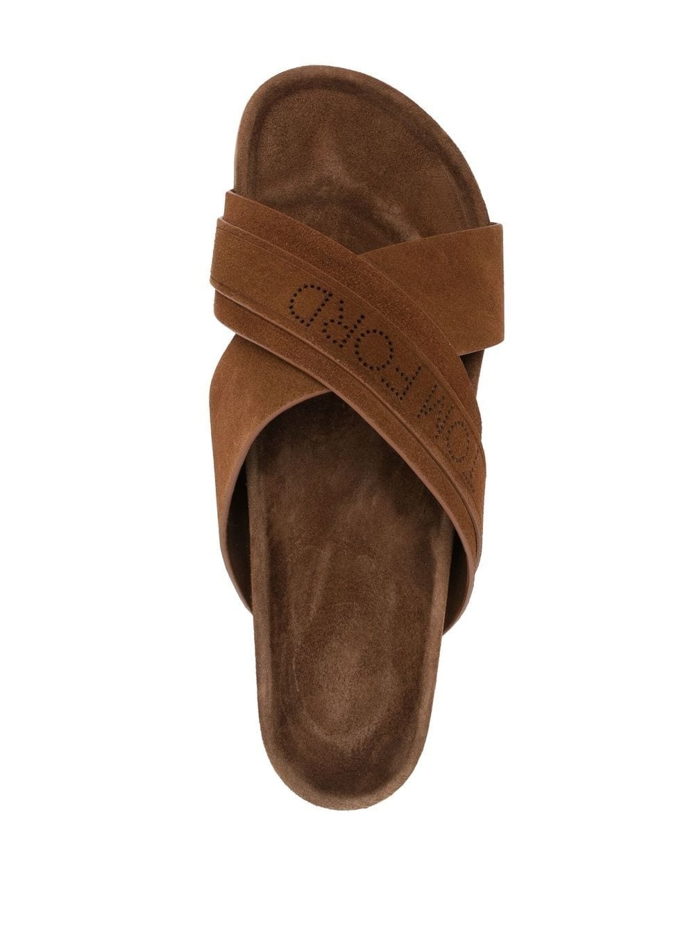 Wicklow logo suede sandals - 4