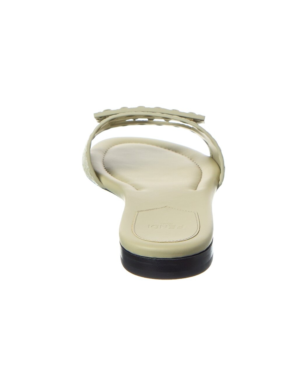FENDI FF Baguette Leather Sandal - 3