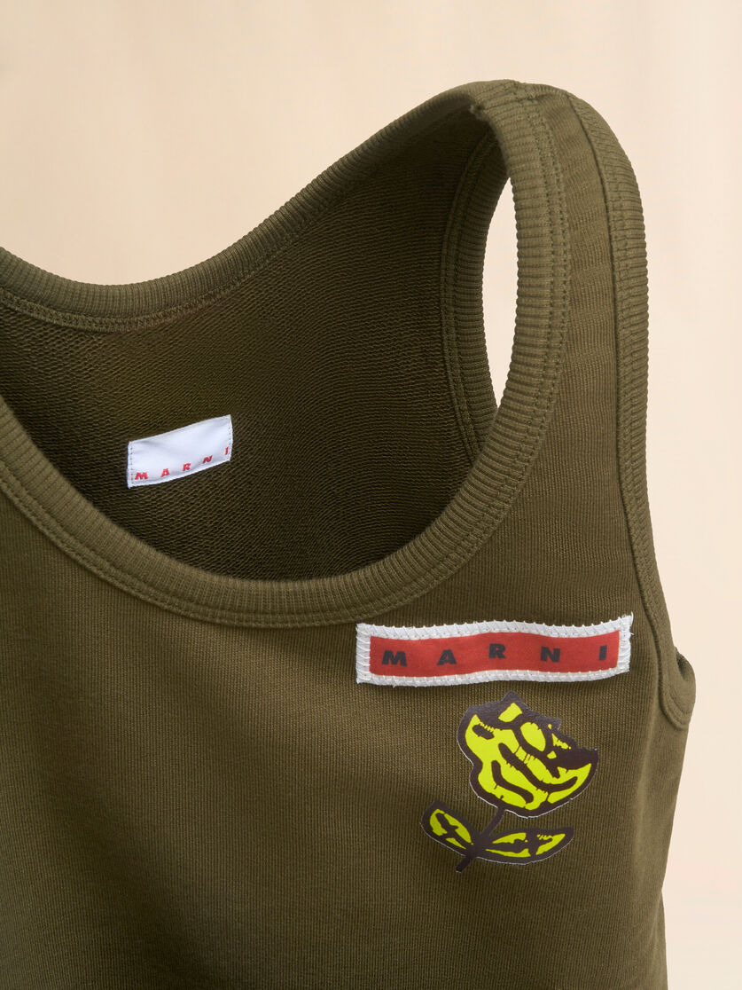 DEEP GREEN SMALL TANK BAG - 4