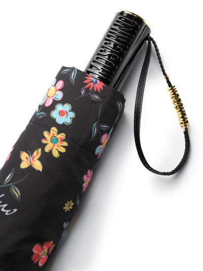 Moschino floral-print foldable umbrella outlook