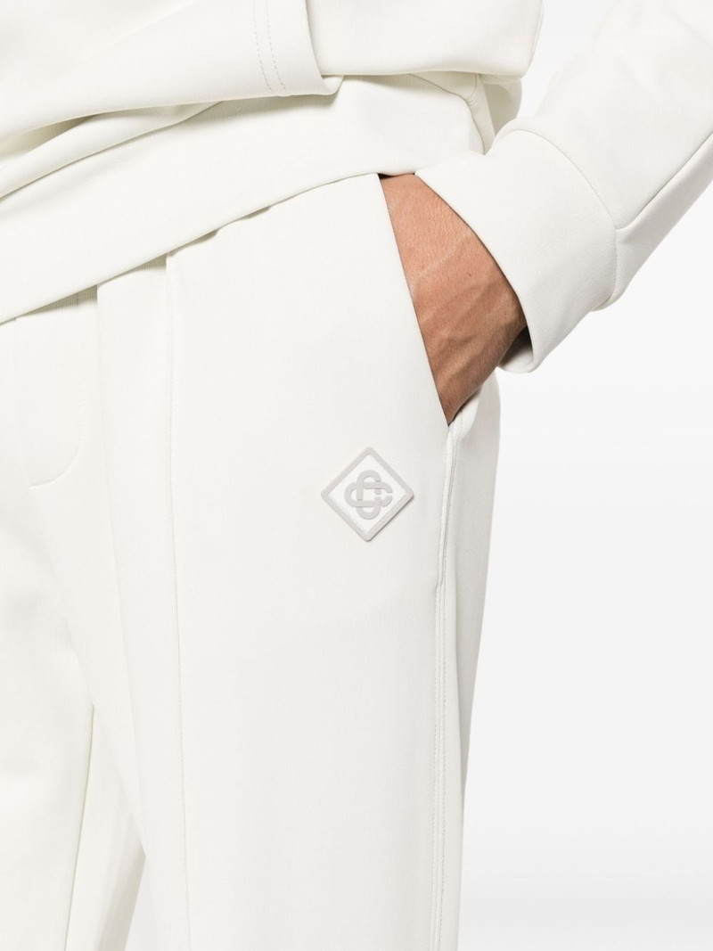 logo-appliqué track pants 5