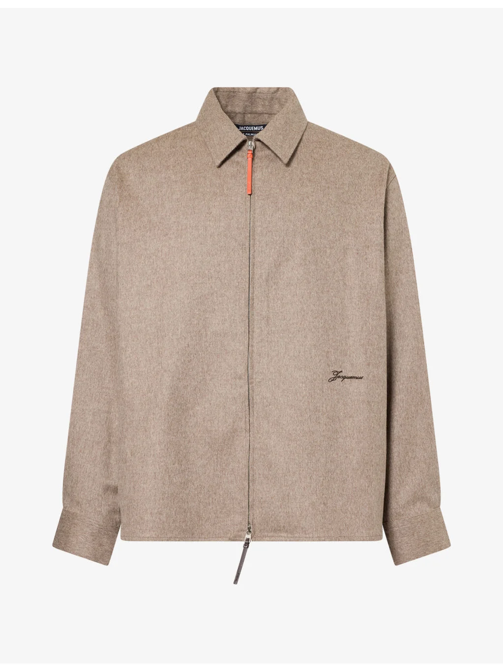 The Flash Zip Wool Shirt - 1
