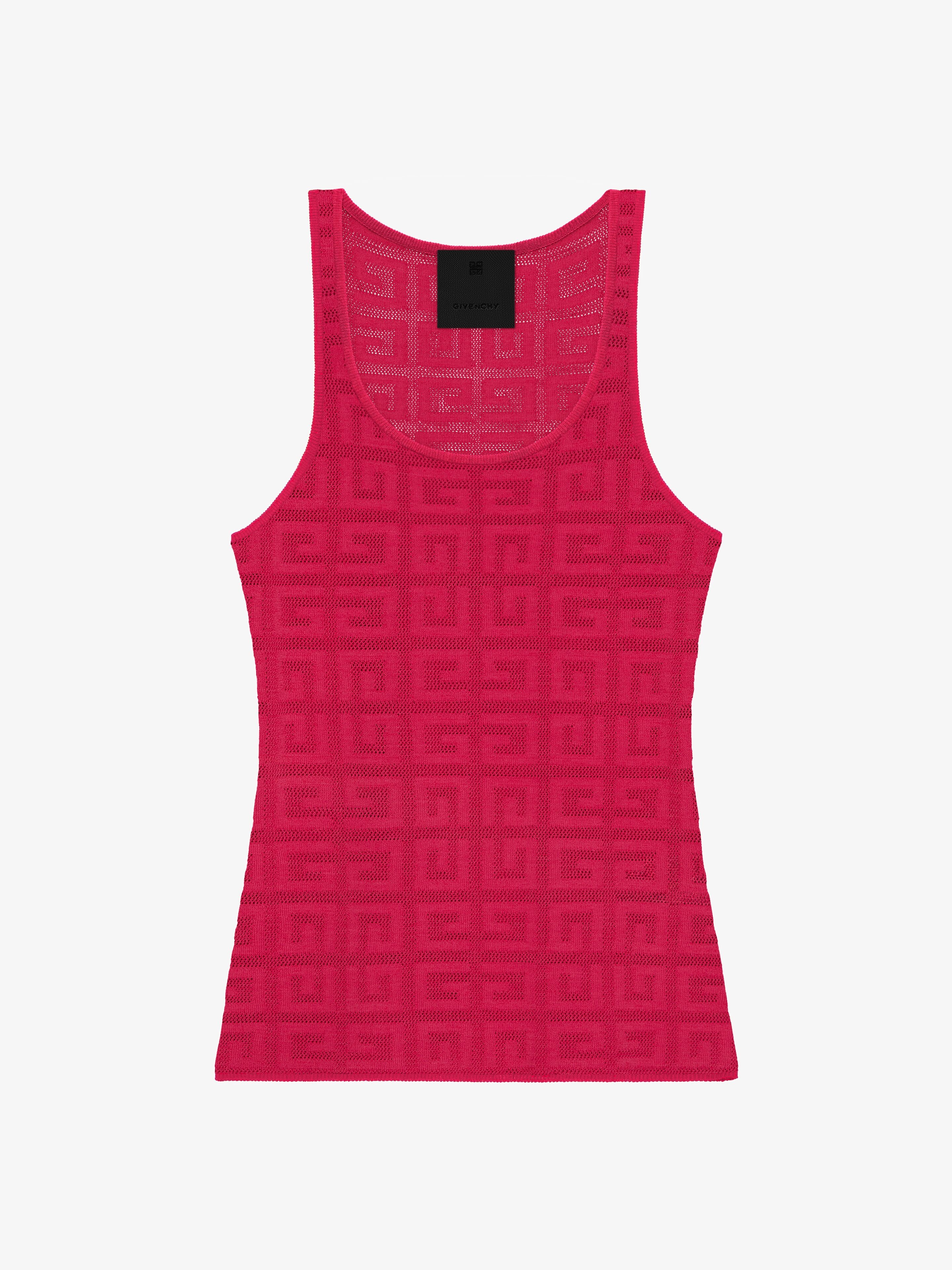 SLIM TANK TOP IN 4G JACQUARD - 1