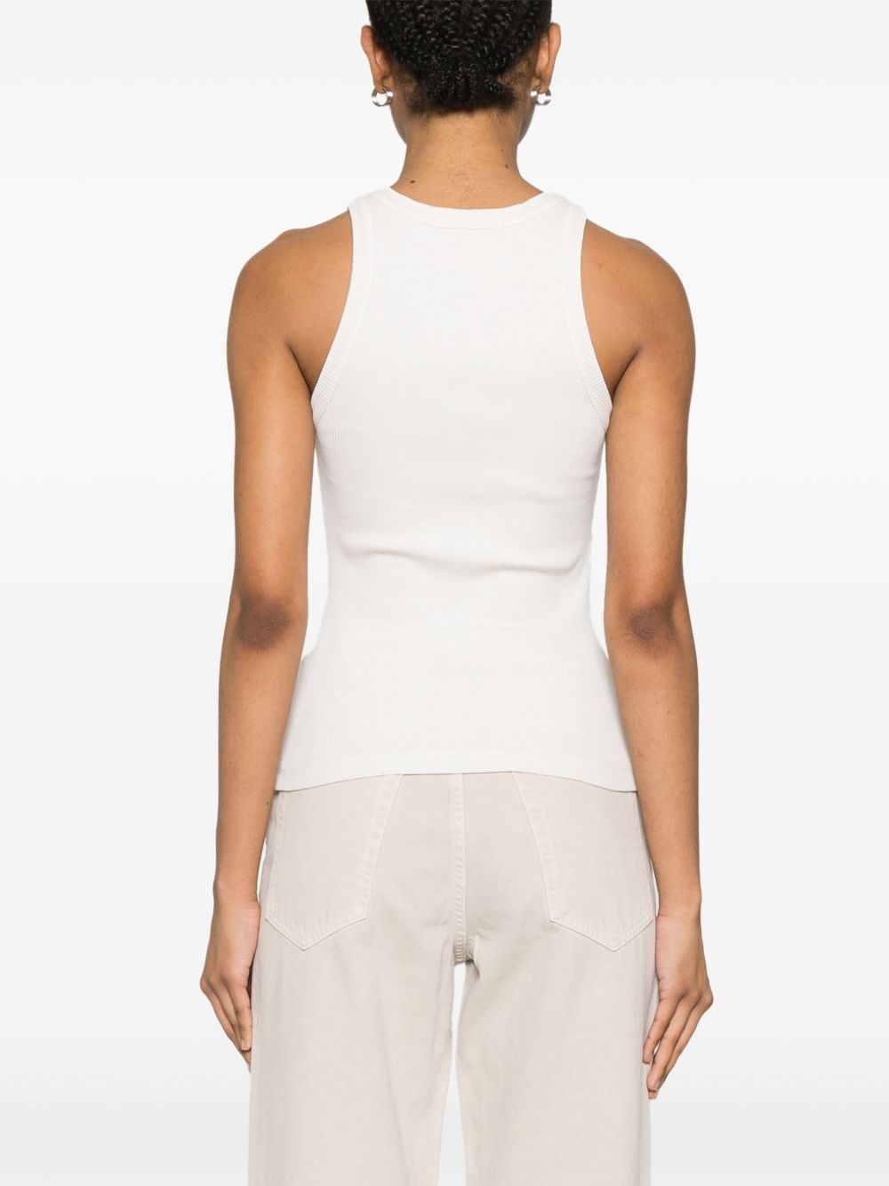 ribbed-knit tank top - 4
