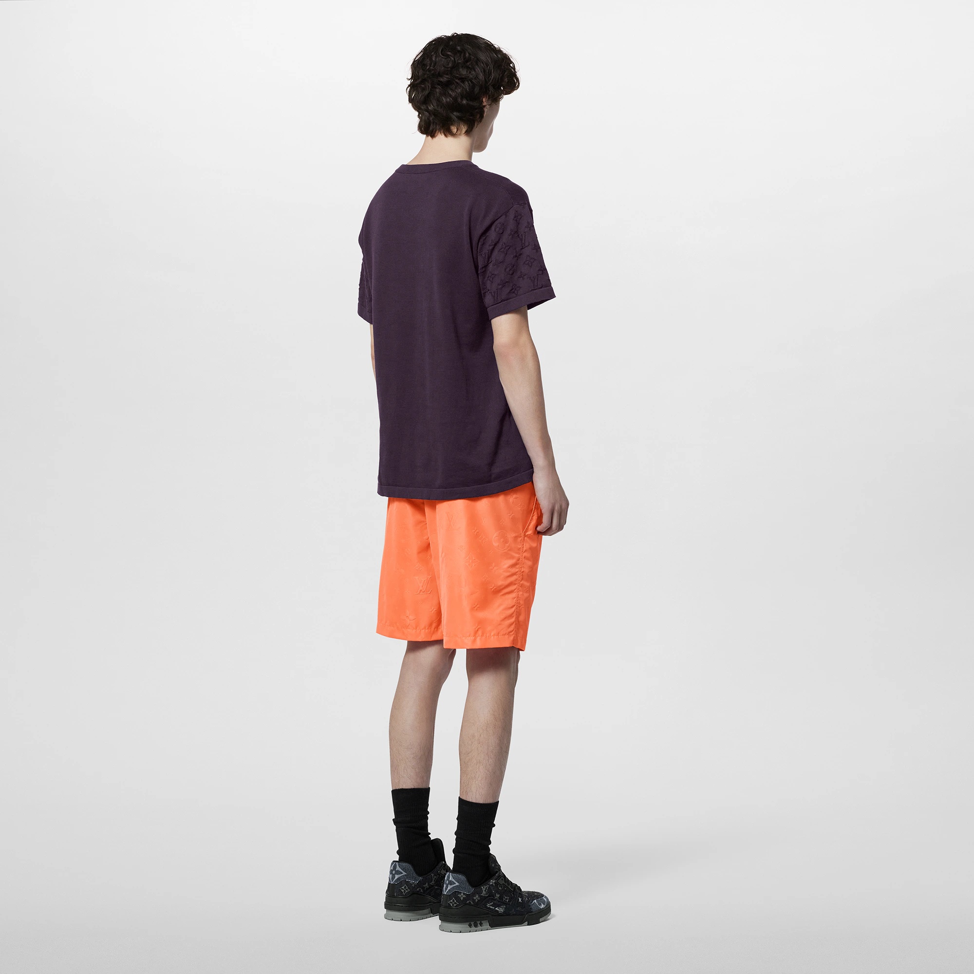 Monogram Nylon Swim Board Shorts - 3