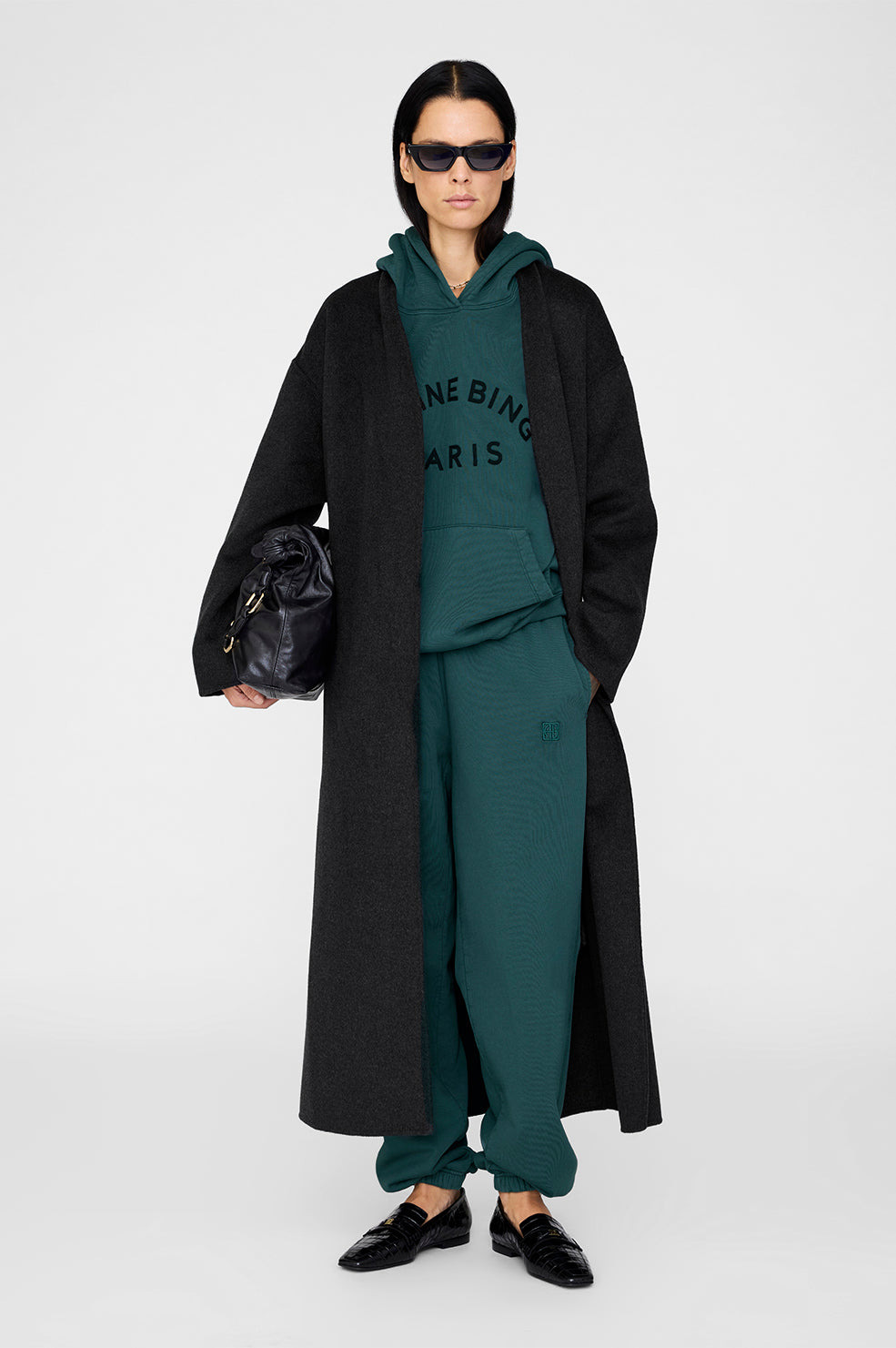 Karter Jogger Framed Monogram - Dark Teal - 5