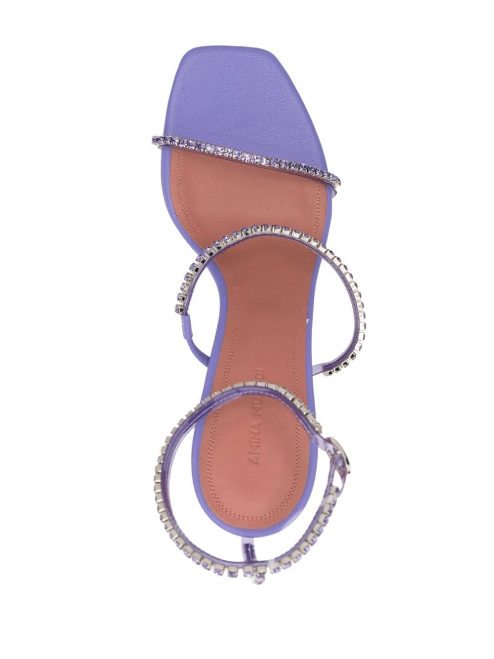 Gilda 95mm crystal-embellished sandals - 4