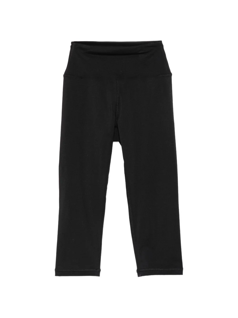 logo-print cropped leggings - 1