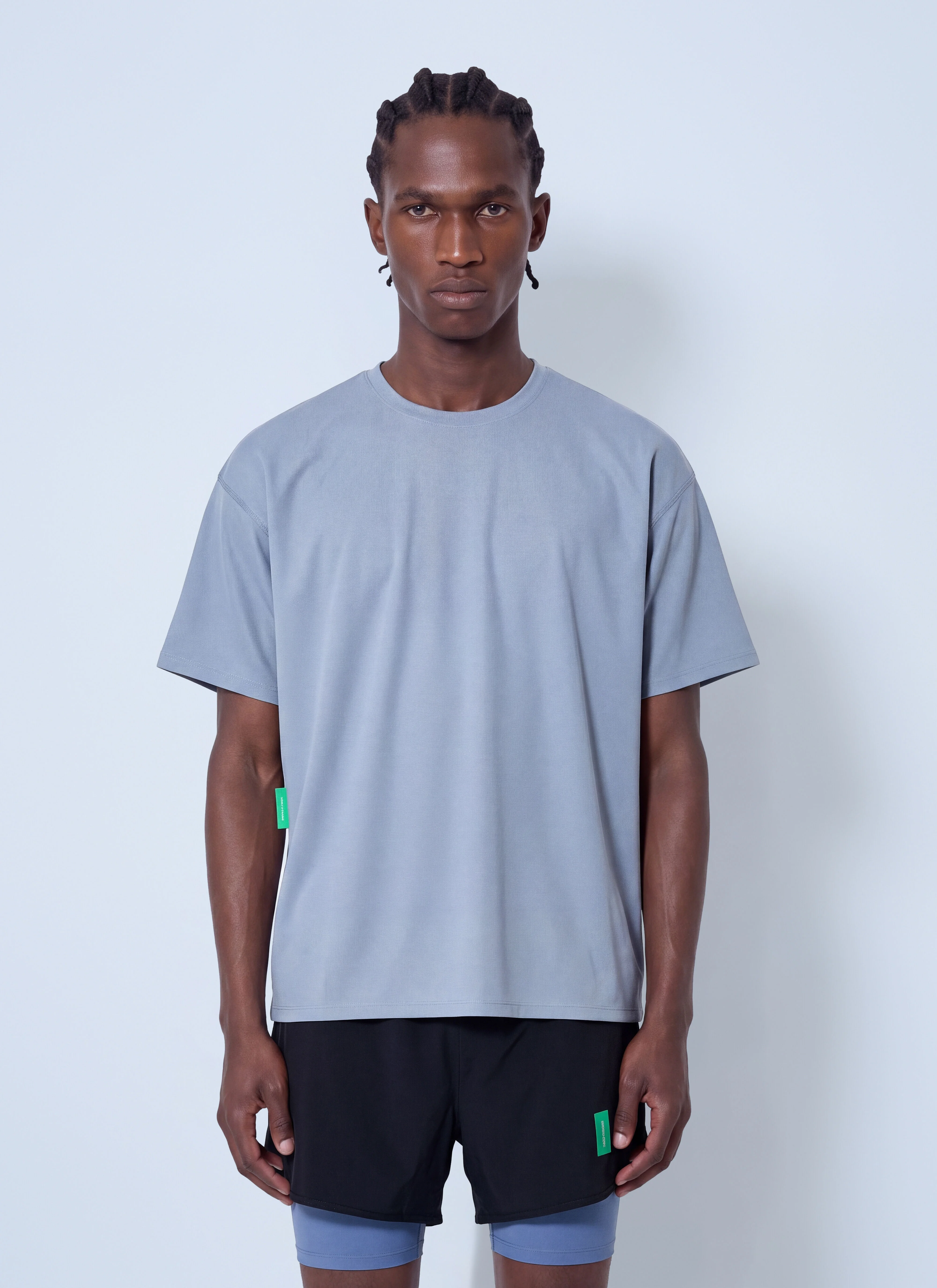 Quick-Dry Boxy Short Sleeve Tee - 1