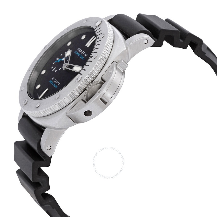 Panerai Submersible Automatic Black Dial Men's Watch PAM01973 - 2