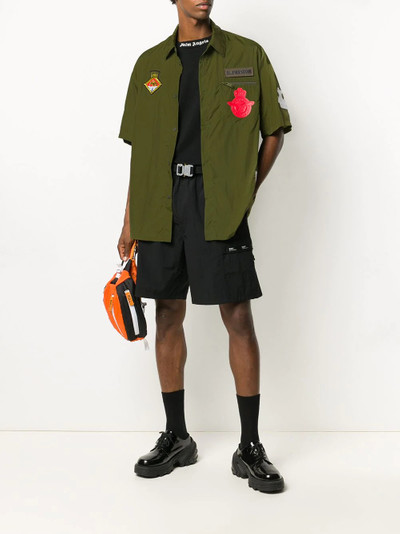 Heron Preston logo patch short-sleeve shirt outlook