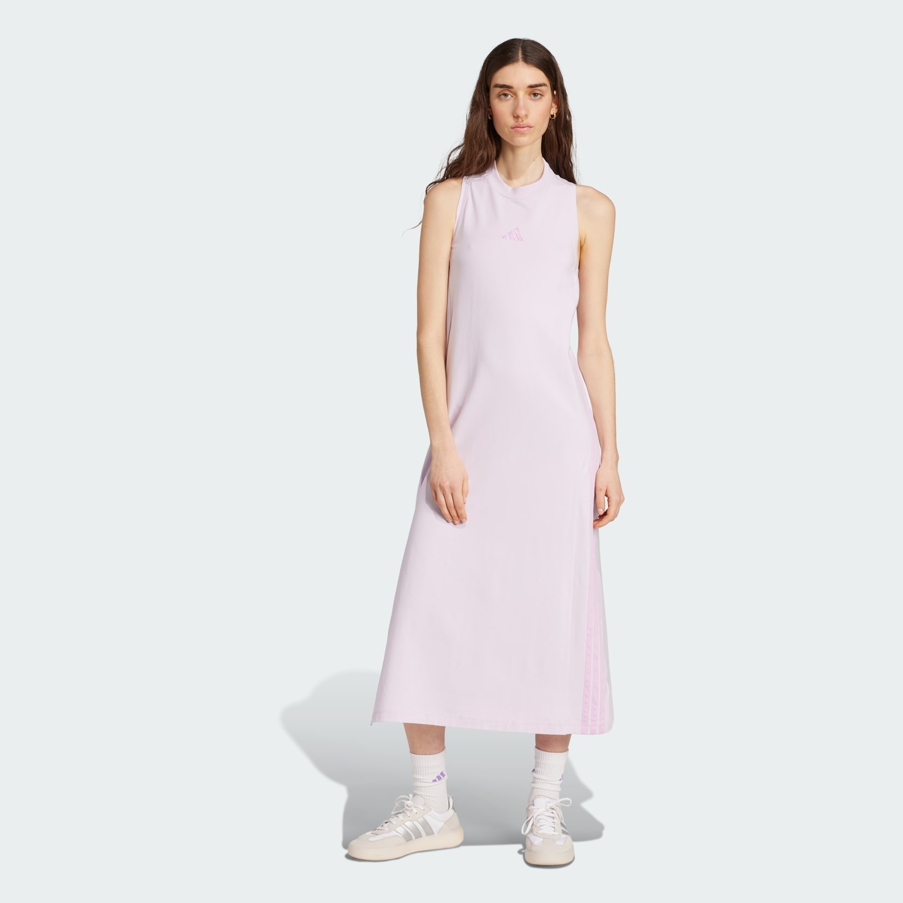 Essentials 3-Stripes Long Racerback Dress - 2
