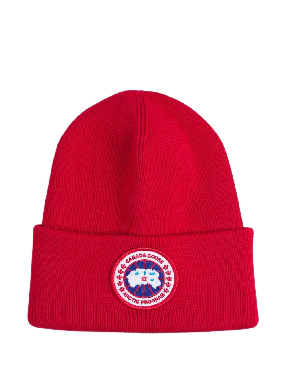 Arctic logo-patch beanie hat - 1