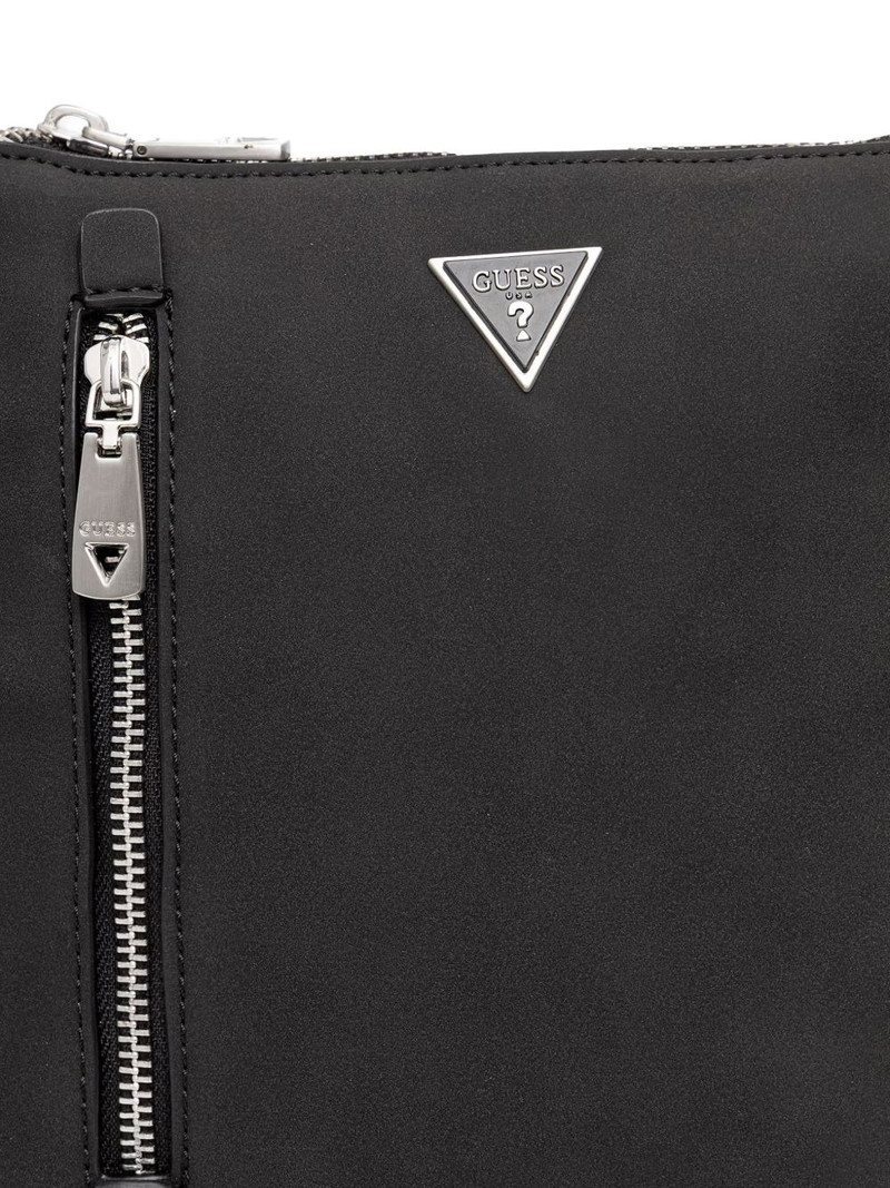 logo-plaque zip-pocket messenger bag 4