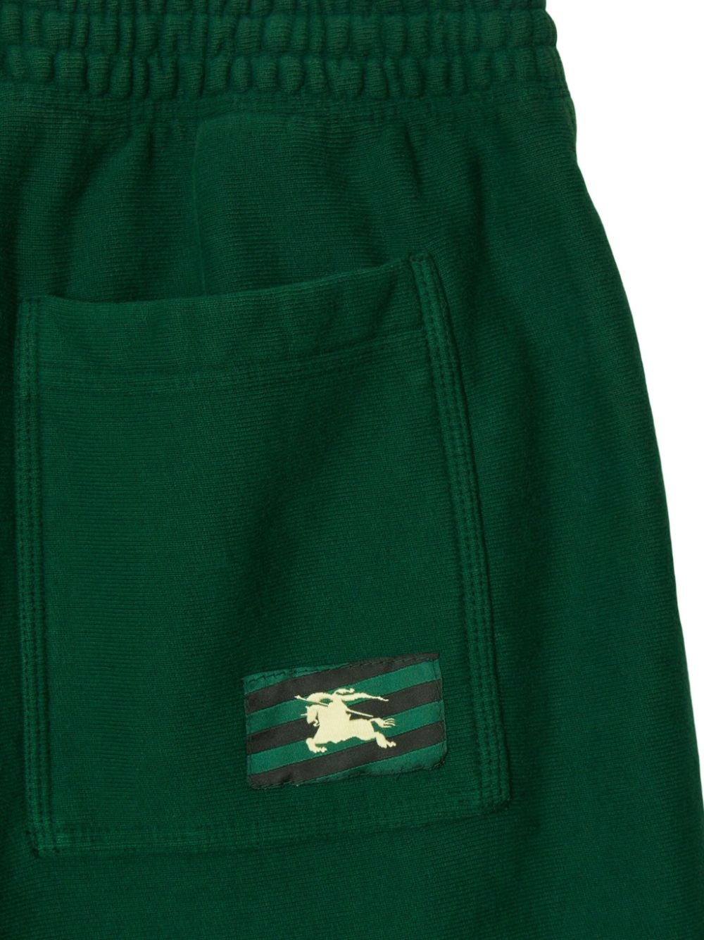 Equestrian Knight-logo cotton shorts - 3