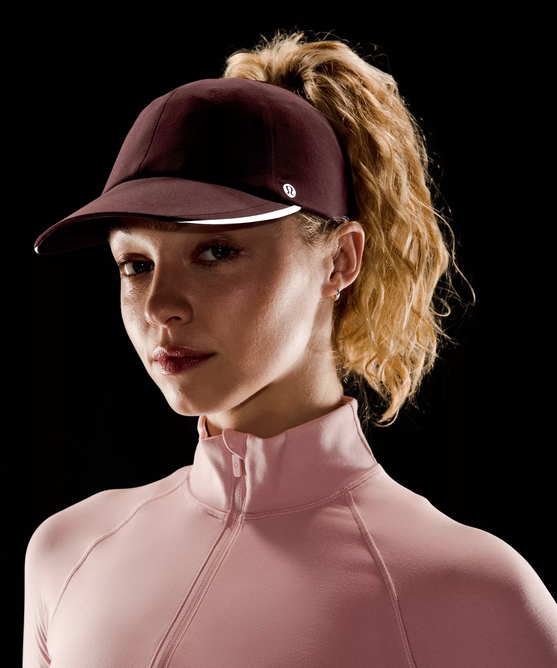 Women's Fast and Free Ponytail Running Hat - 4