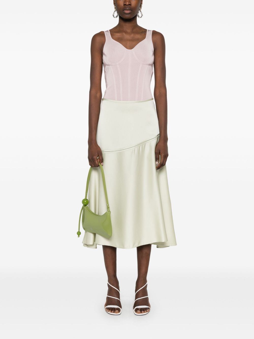 panelled tank top - 2