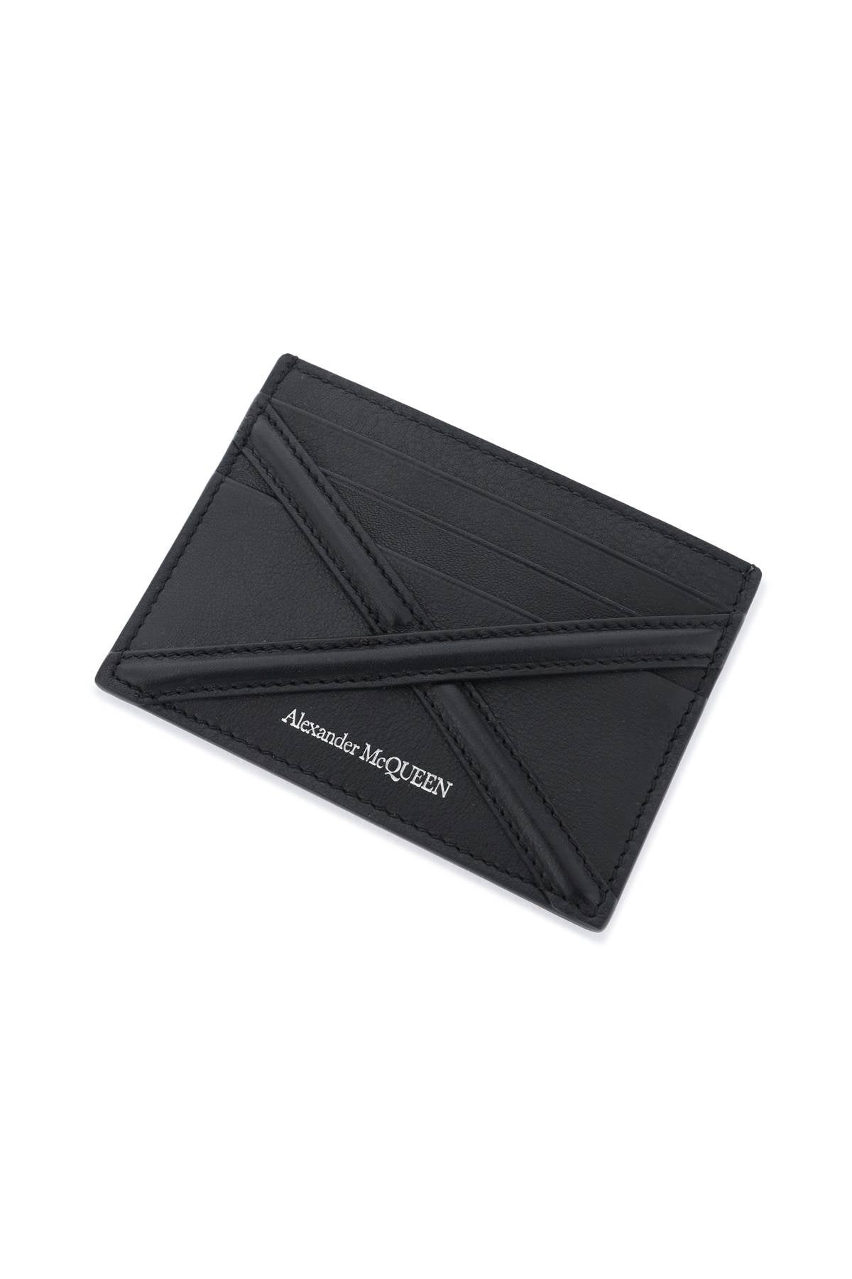 Alexander Mcqueen Leather Harness Cardholder Men - 2