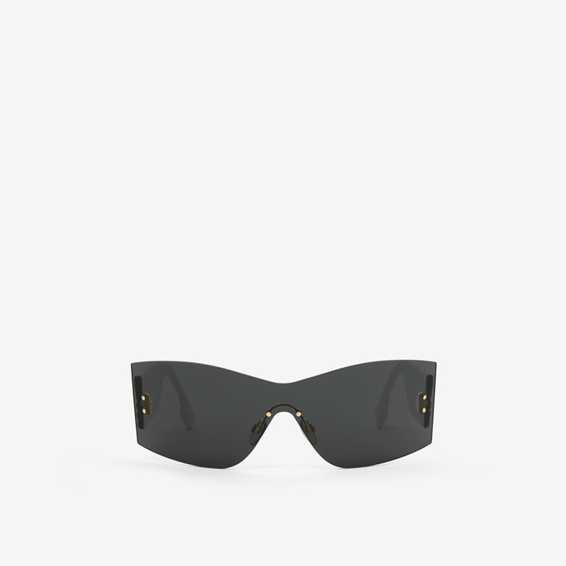 Monogram Motif Rectangular Shield Sunglasses 1