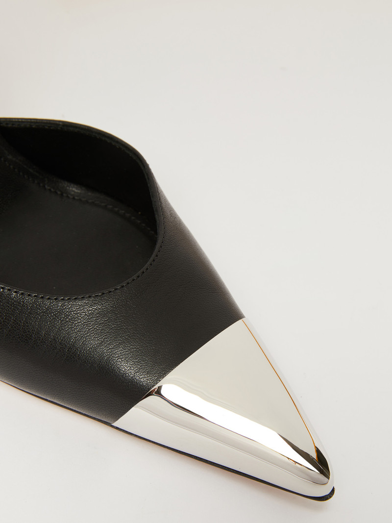 PIOVRA Metal-toe court shoes 4