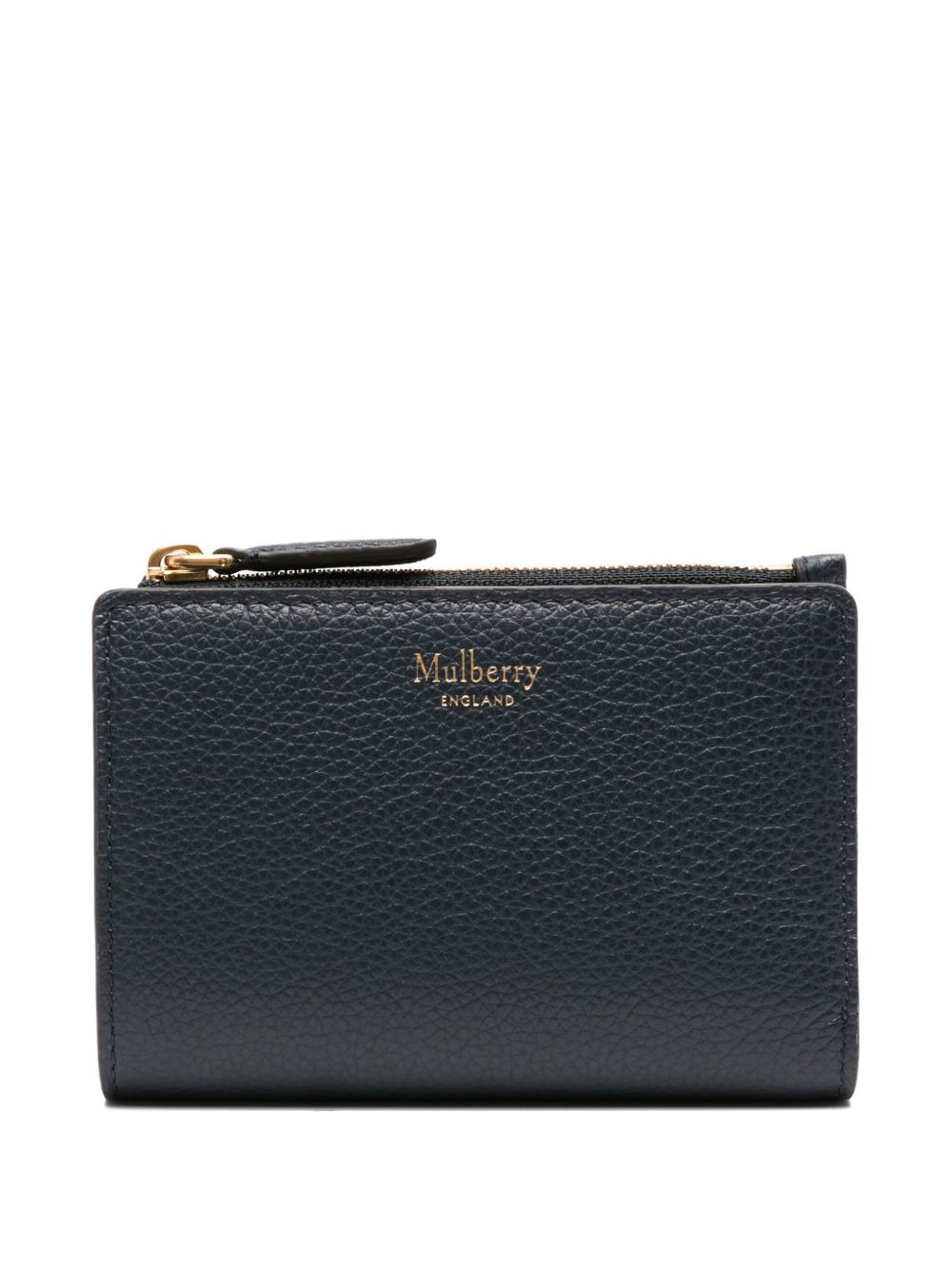 zip-top leather wallet - 1