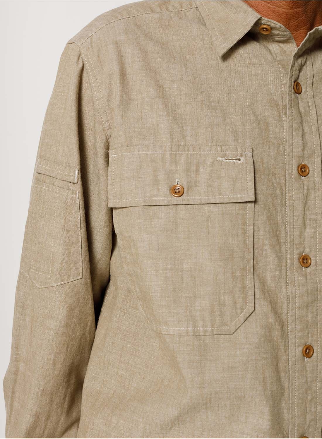 Field Shirt in Tan - 5