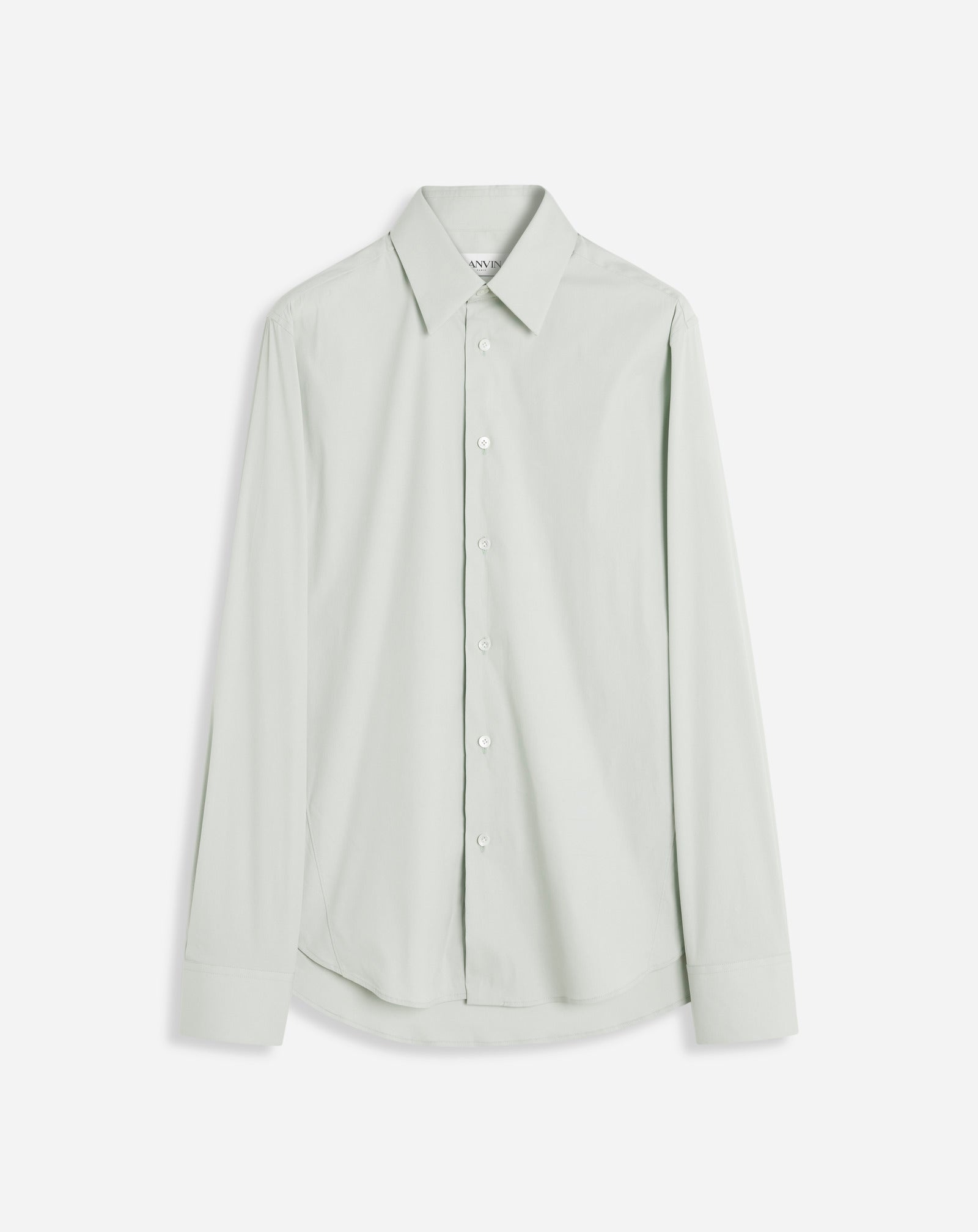 SLIM FIT SHIRT WITH VISIBLE BUTTONS - 1