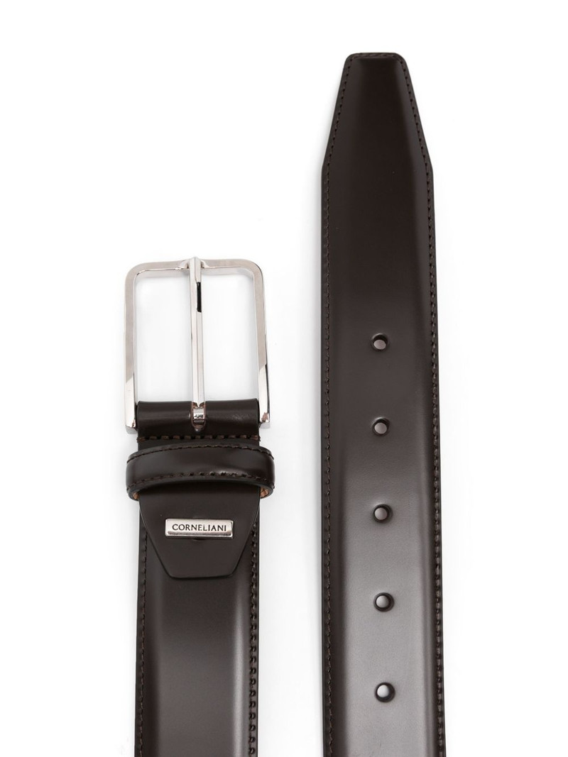 CORNELIANI leather belt outlook