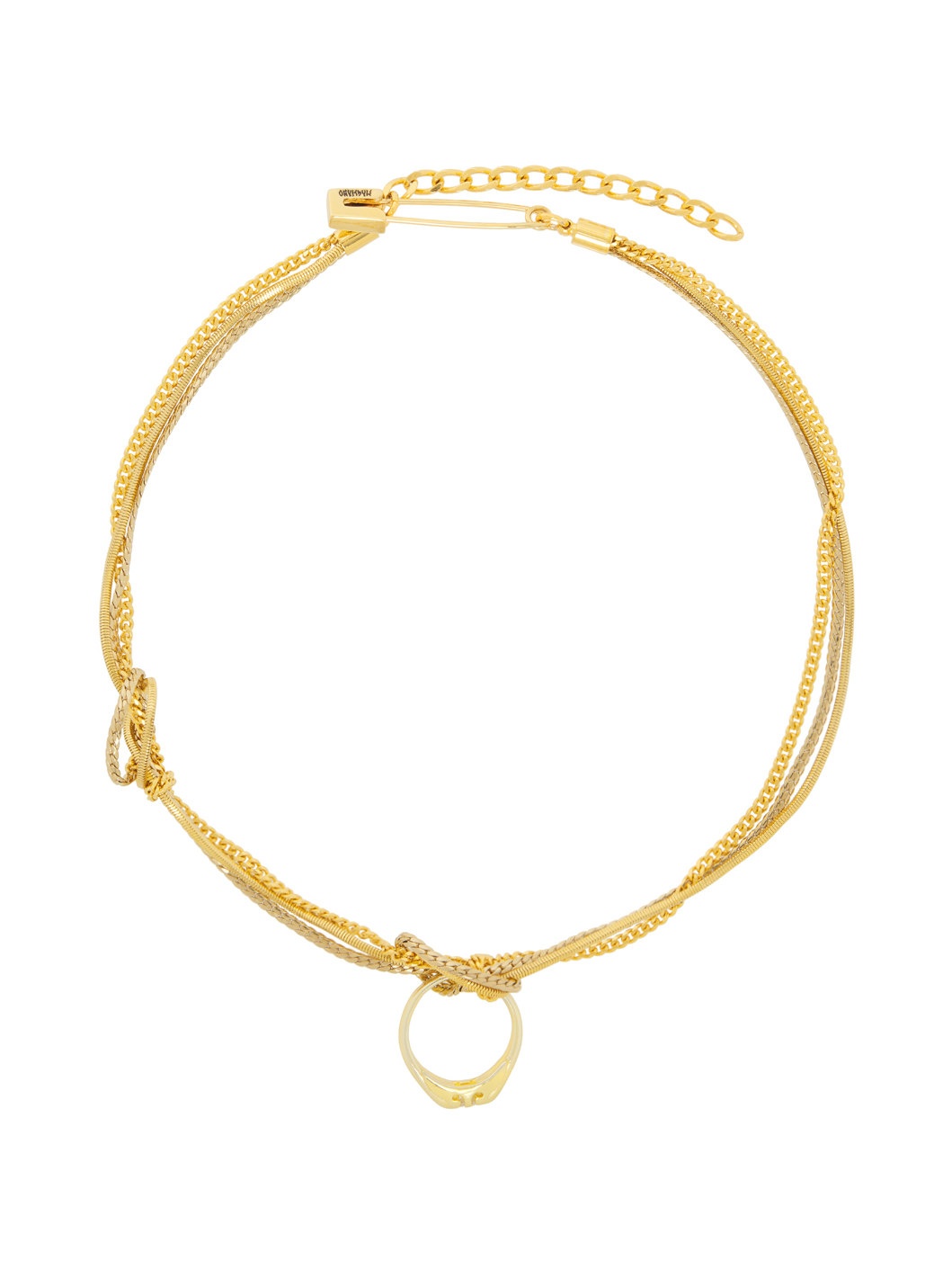 Gold Doppio Nodo Necklace - 1