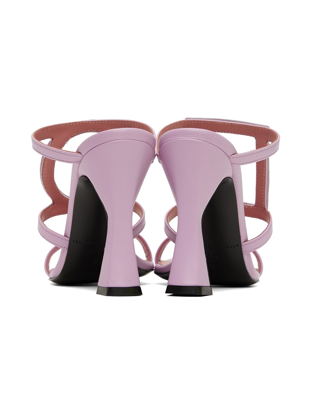 Purple Hoya Heeled Sandals - 2