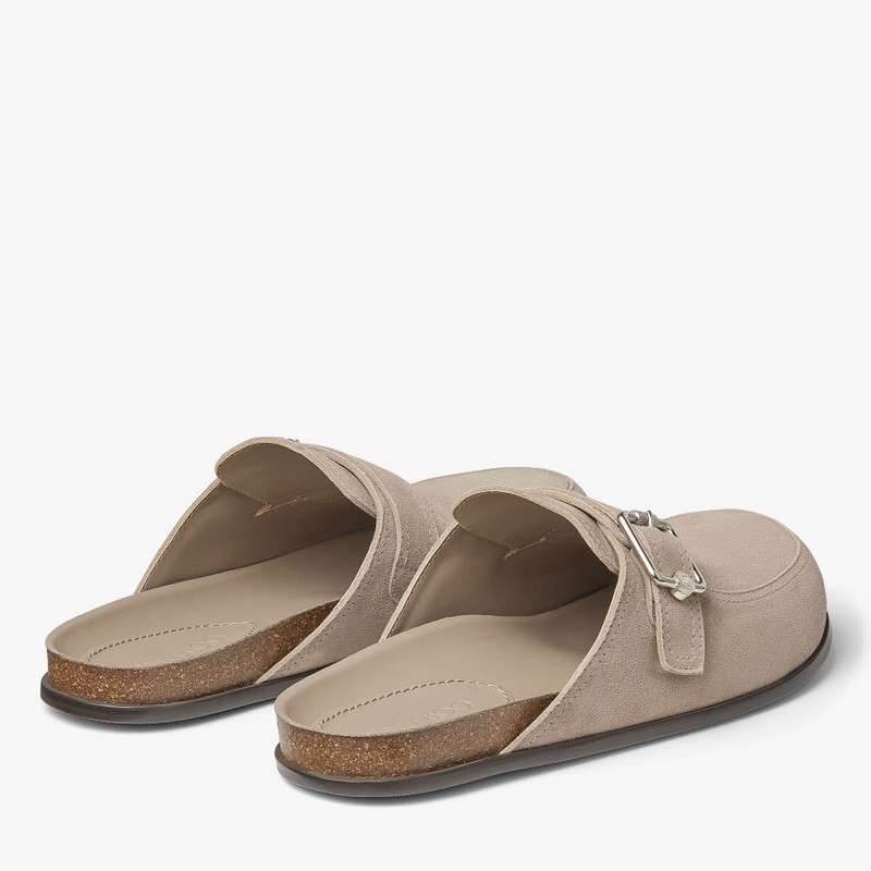 JIMMY CHOO Etta Mule
Stone Velvet Suede Mules outlook