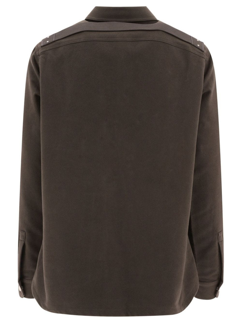 Rick Owens DRKSHDW buttoned shirt jacket outlook