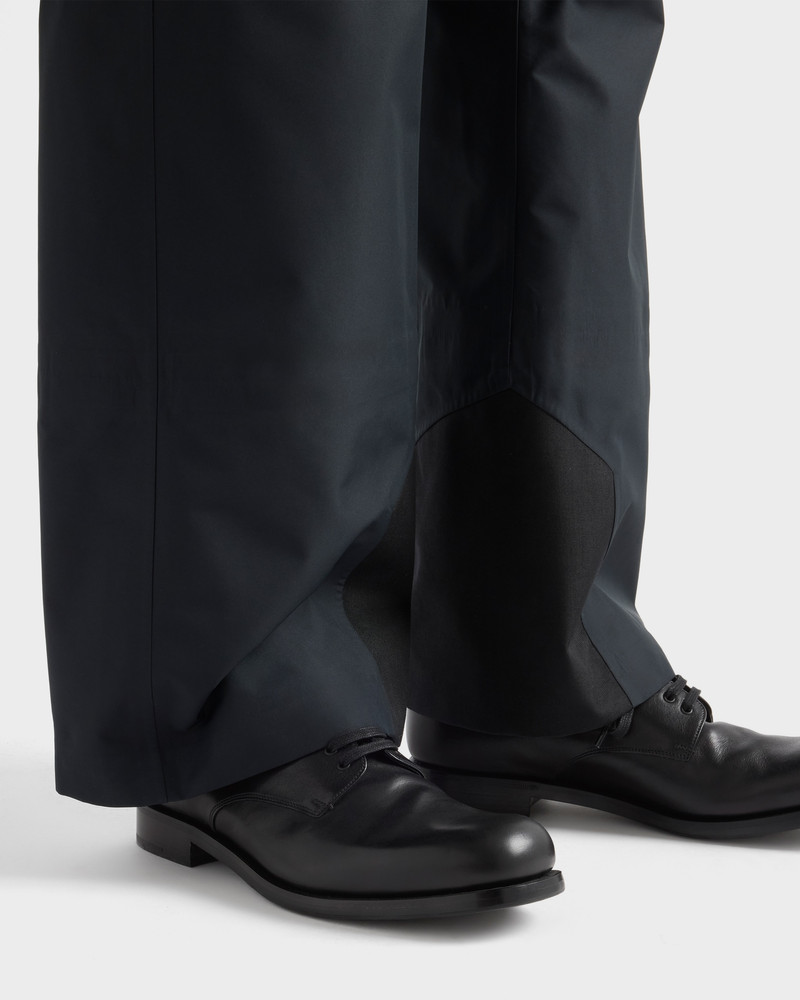 Antiqued leather laced derby shoes 8