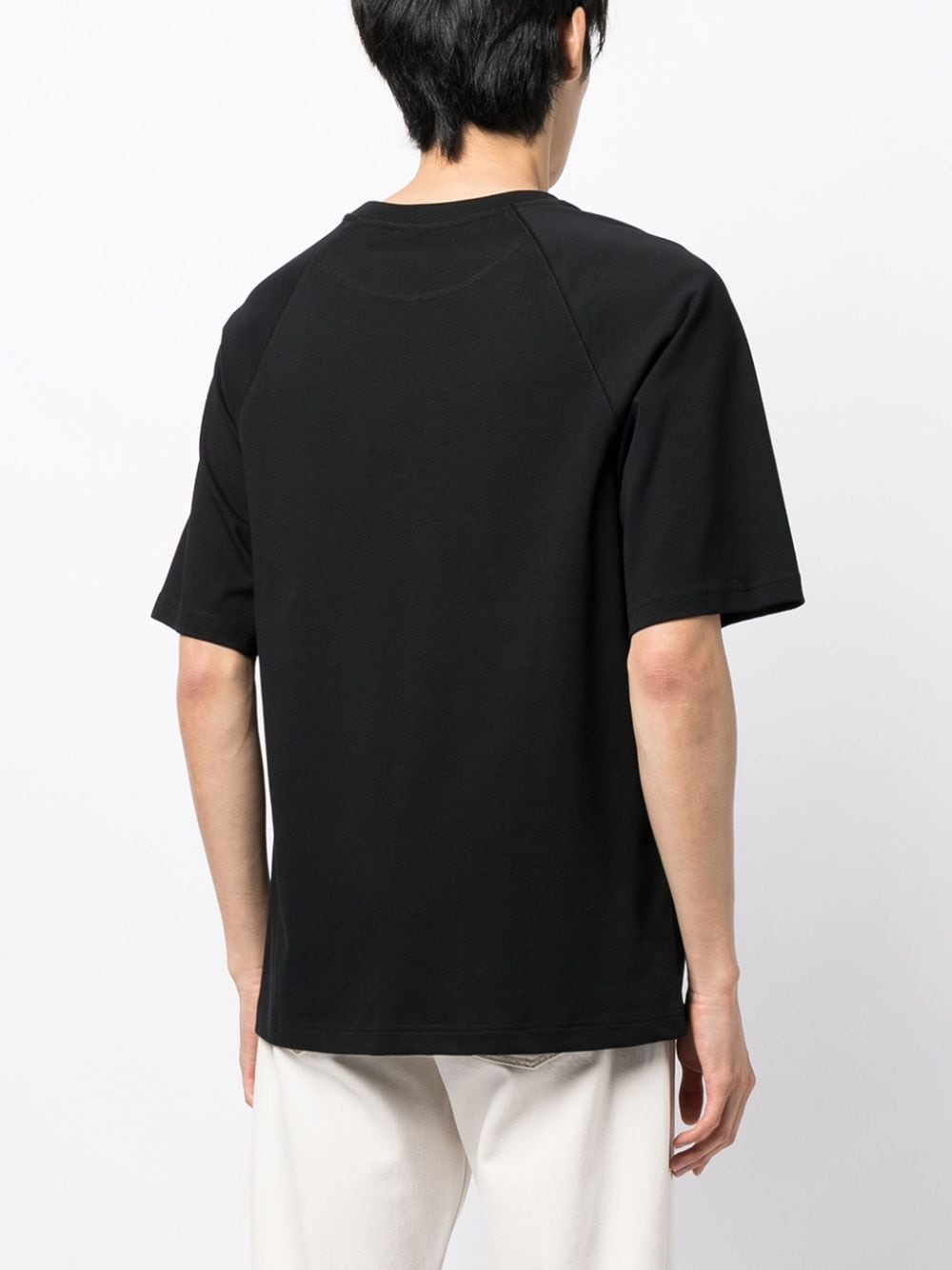 Willy logo-embroidered cotton T-shirt - 4