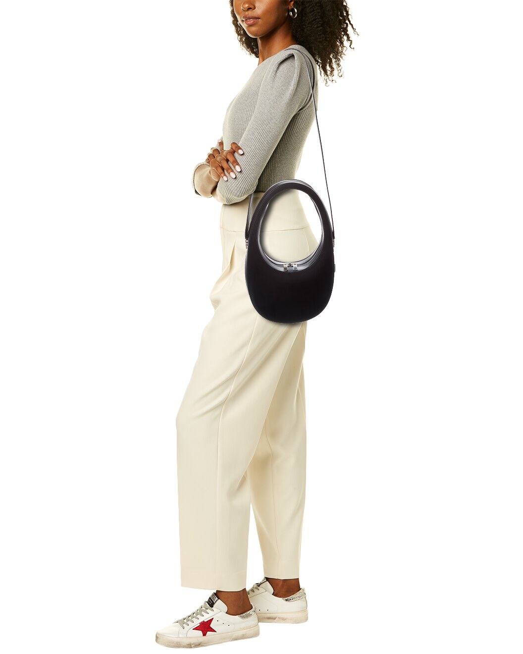 Coperni Swipe Leather Hobo Bag - 4