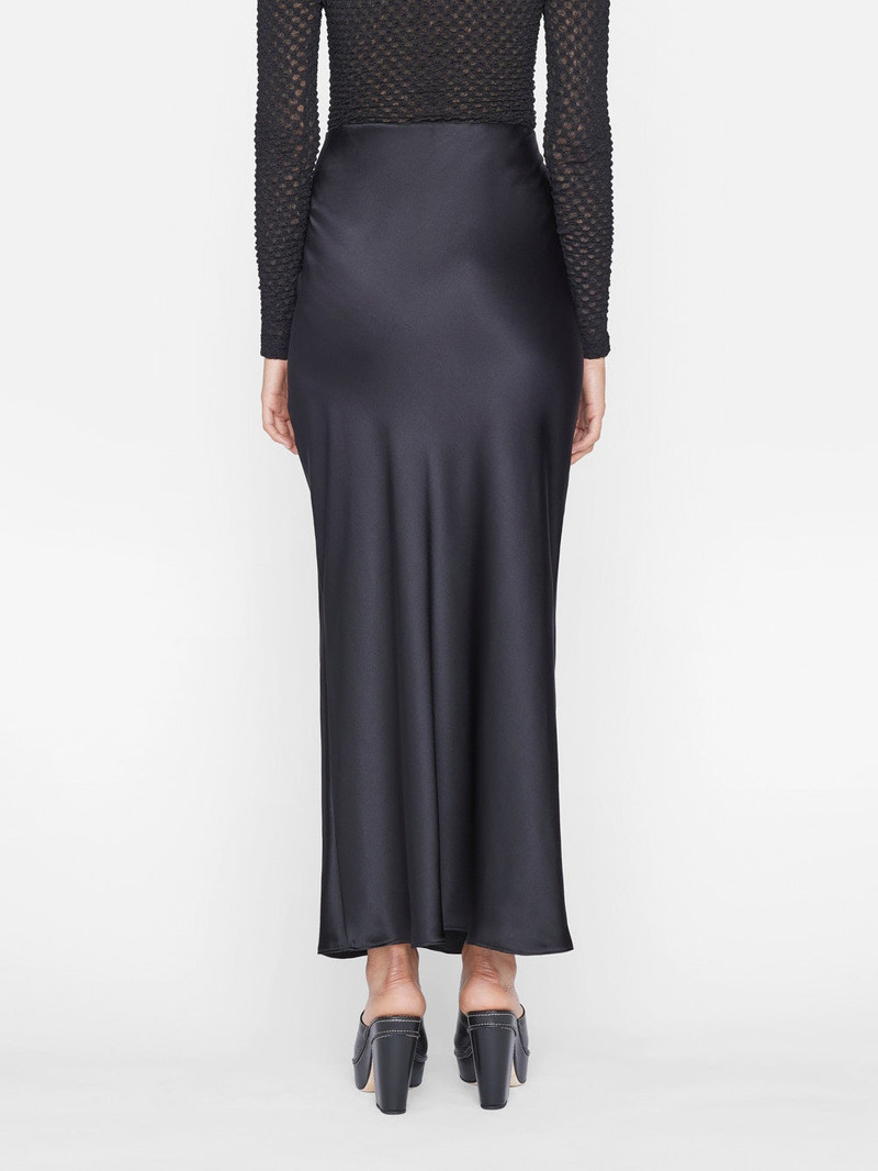 Column Maxi Skirt in Noir 7