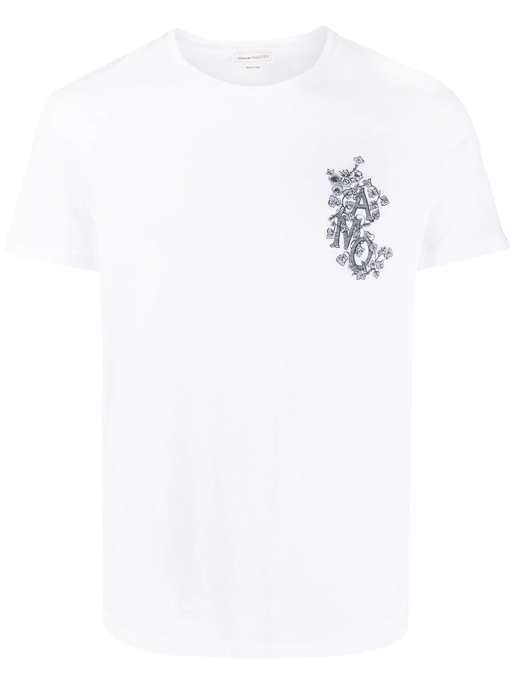 Ivi Monogram embroidered T-shirt - 1