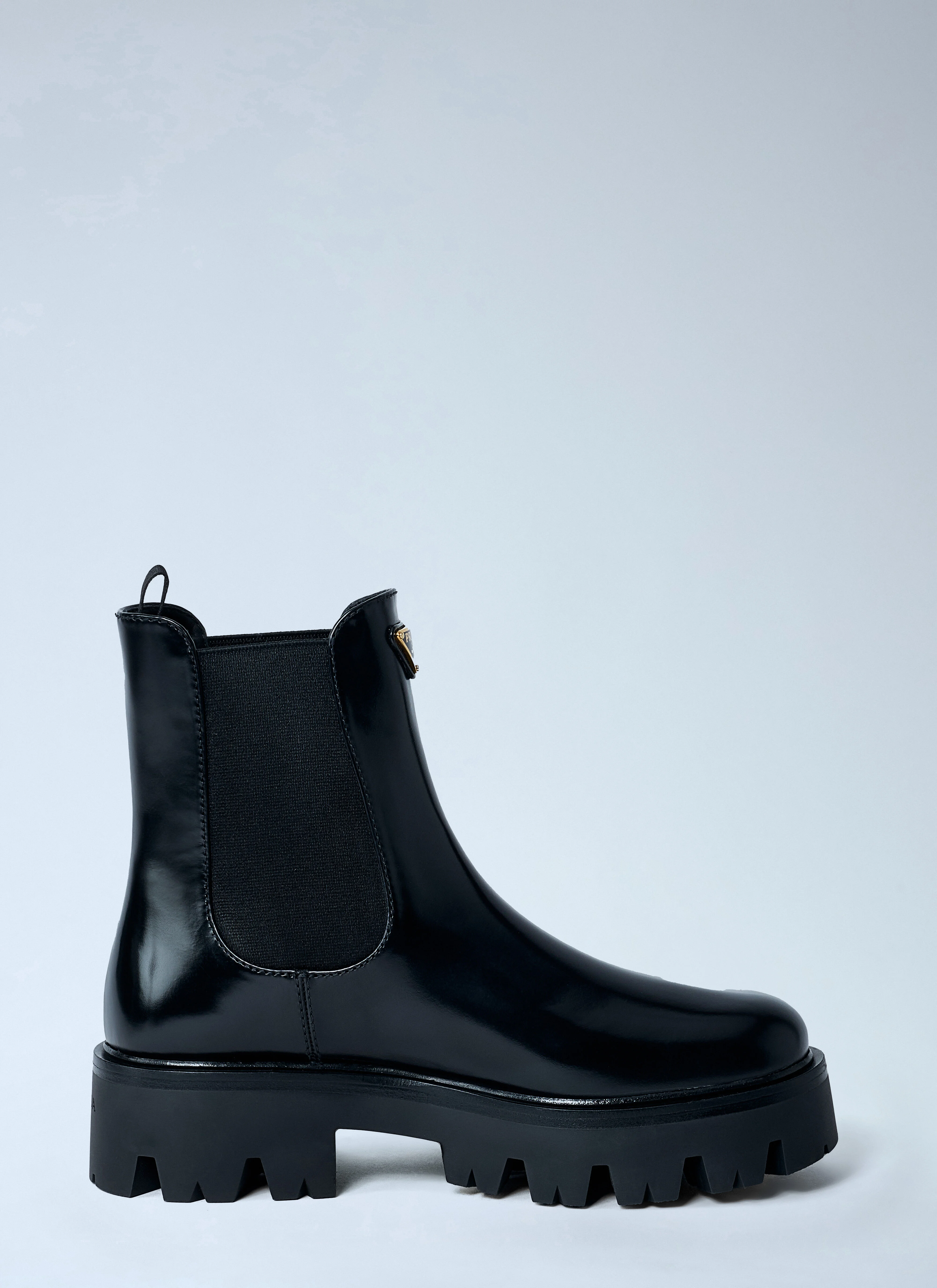 Logo Plaque Ankle Boots - 1