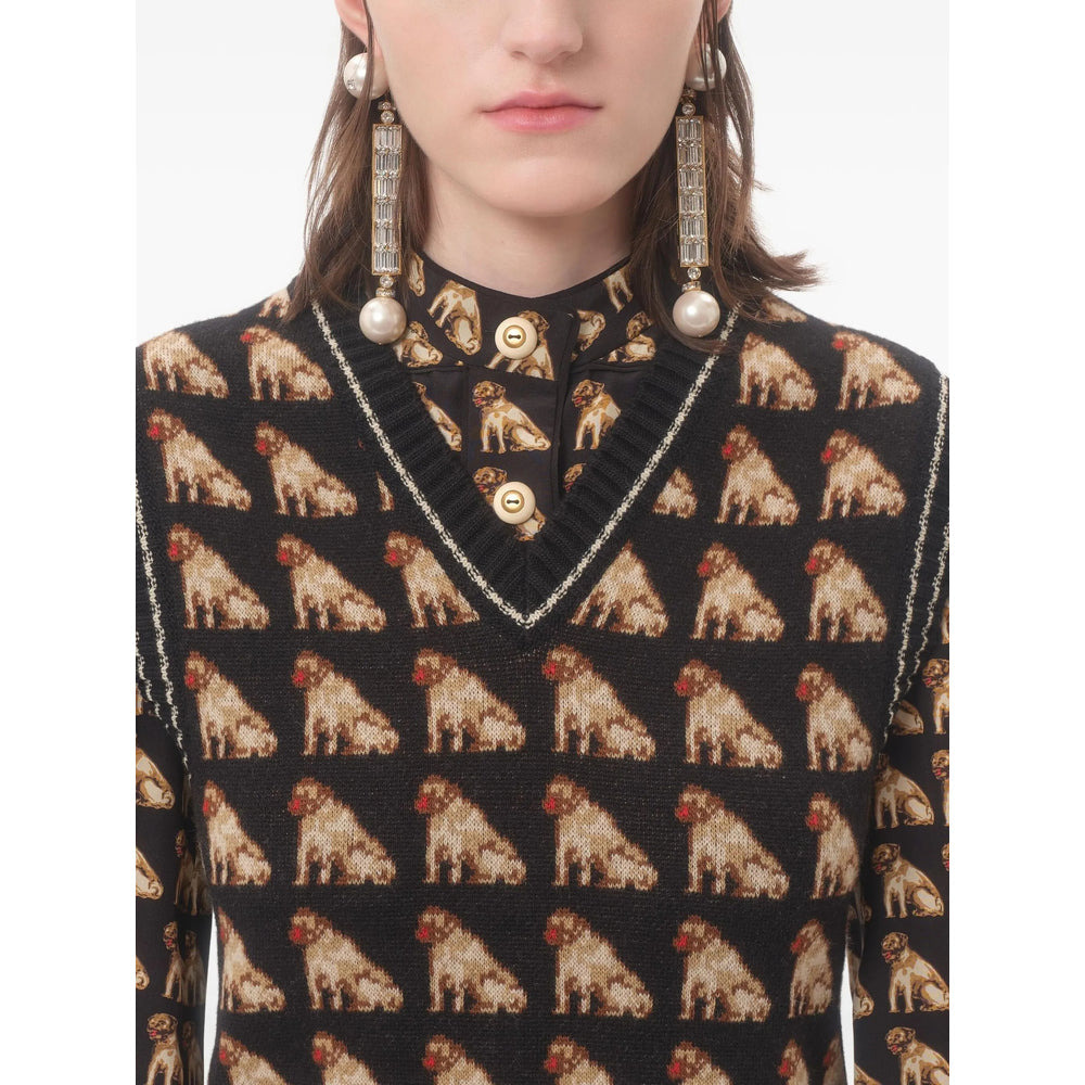 Valentino Black Knitwear - Jumpers Women - 3