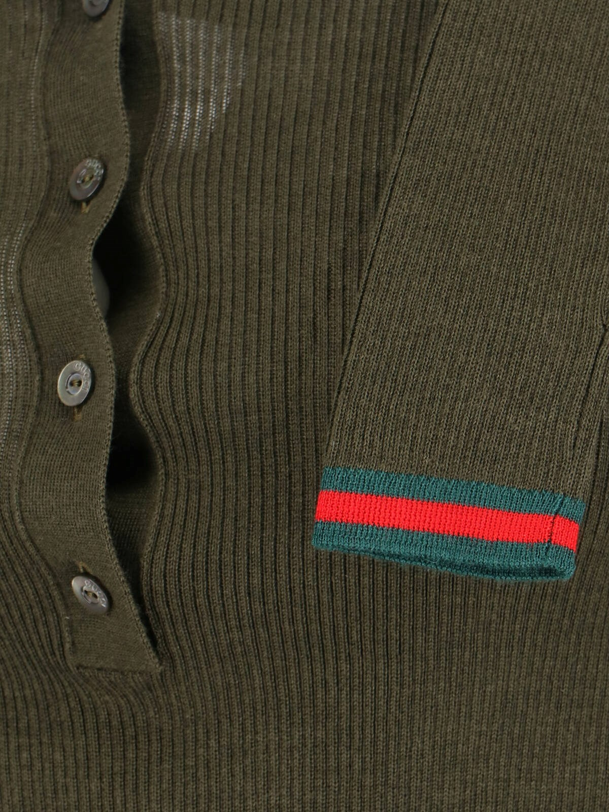 "WEB" KNIT POLO SHIRT - 5