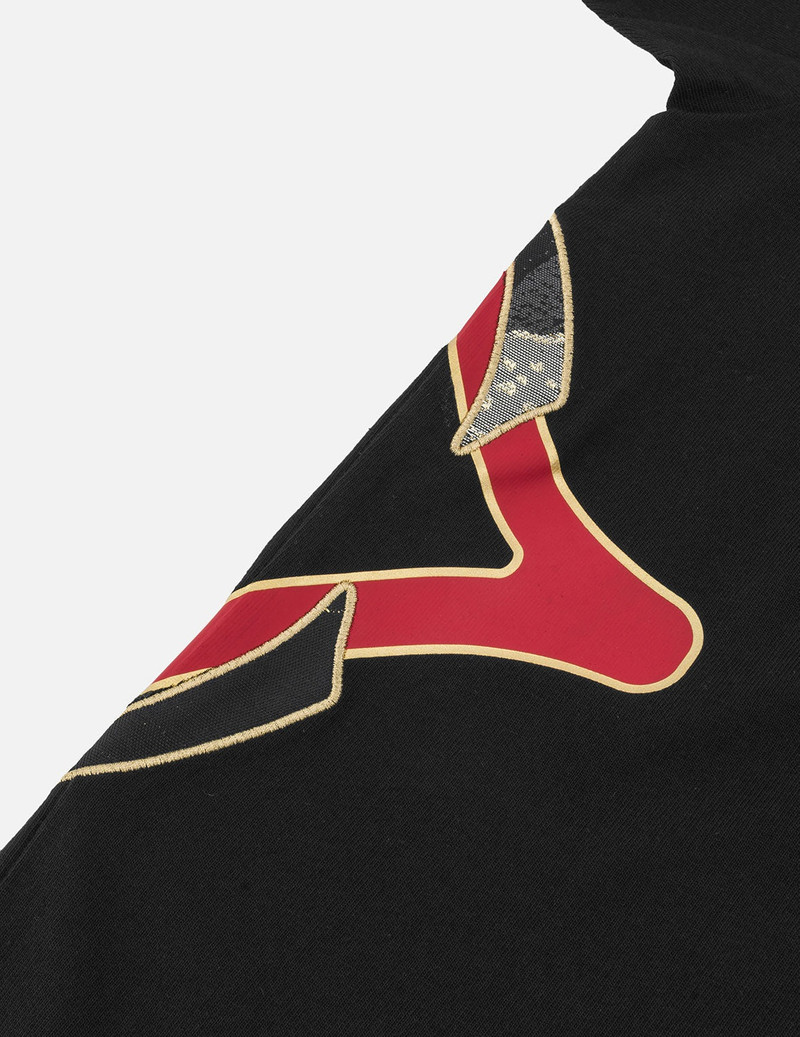 Brocade logo and Kamon Appliqué Relax Fit T-shirt 8