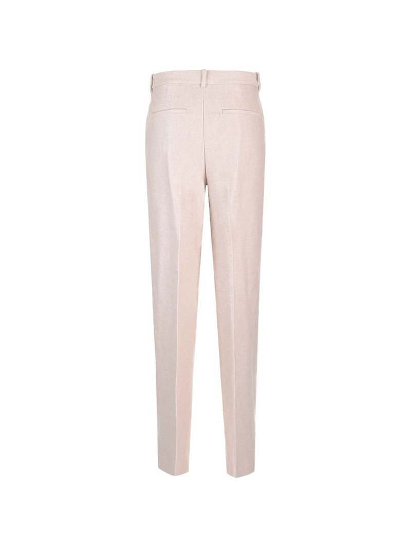 Theory linen-twill trousers outlook