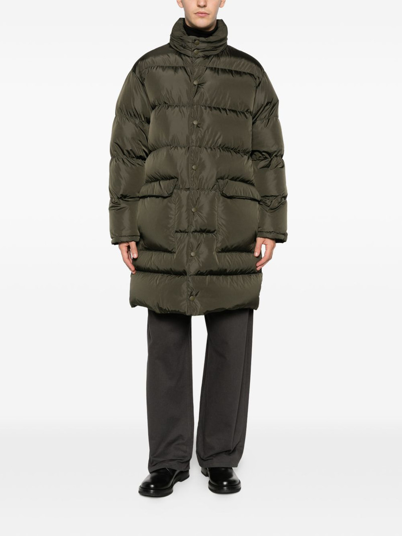 Aspesi Moschino button-fastening padded coat outlook