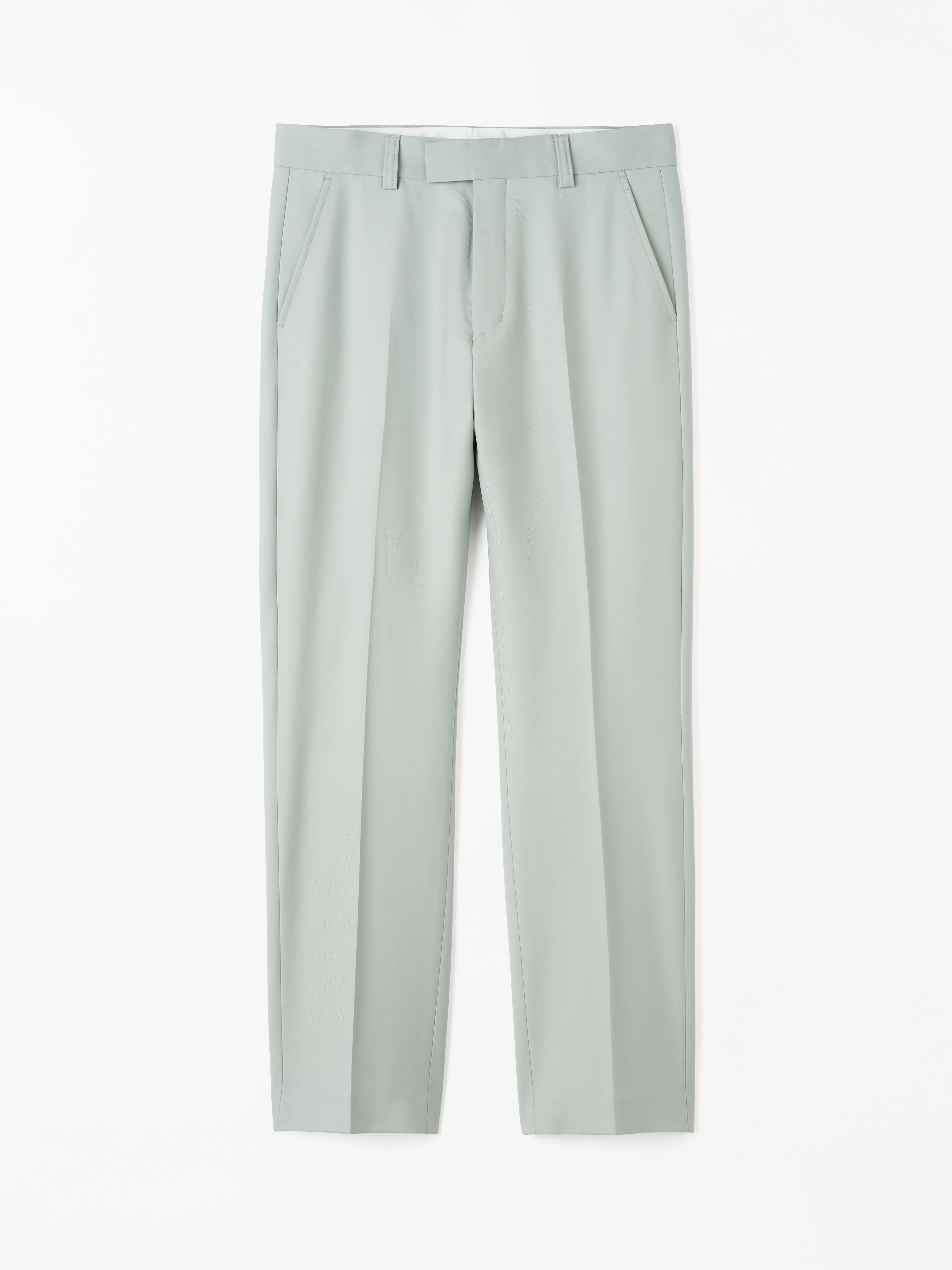 Tommie Straight Wool Trousers - 1
