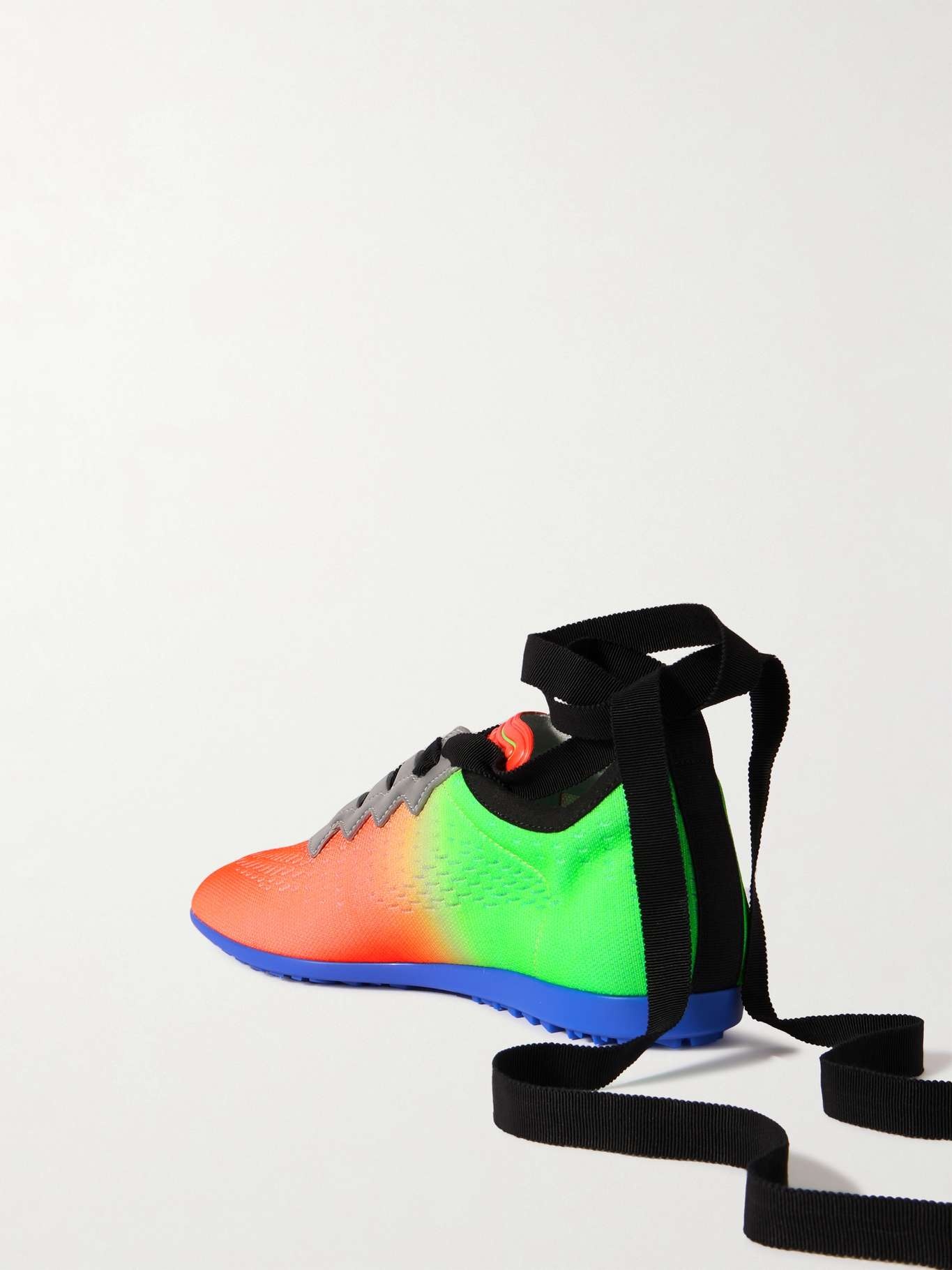 Chromathon printed perforated leather sneakers Multi - 3
